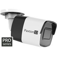 Paxton 010-158 Pro Series, Ultra Low Light IP67 4K 2.8mm Fixed Lens, IR 40M IP Bullet Camera, White