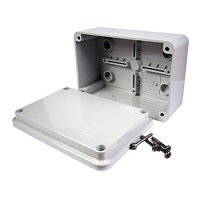 Gewiss GW44205 Junction Box with Plain Screwed Lid, Surface Mount, IP56 ...