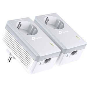 TP-Link TL-PA4010PKIT AV500 Powerline Adapter with AC Pass Through Starter Kit