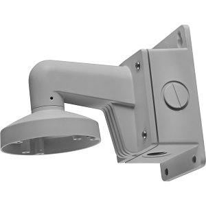Hikvision DS-1272ZJ-120B Wall Mounting Bracket with Junction Box for Dome Cameras, Load Capacity 4.5kg, Black