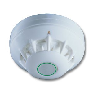 Texecom AGB-0002 Exodus 4W Series, Indoor Smoke-Heat Detector, Day and Night Mode Temperatures above 58?C, White