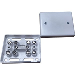 Knight Fire J80 8-Way Junction Box, White