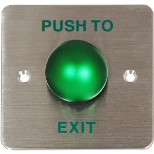 Genie GD-REX1e Request to Exit Button, Stainless Steel Front Plate IP66