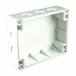 Hochiki CHQ-BACKBOX Adapter Back Box for CHQ Modules, White