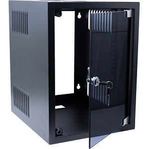 Connectix RR-W3-8-P RackyRax Series 19" Wall-Mounted Cabinet, 550mm Depth, 8U RMS