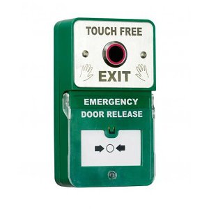 RGL DU-NT-TF Dual Unit Button and EDR, Green