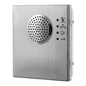 Videx 4838-0/M 0-Button Intelligent Speaker Module, 4+1, 5+1 Systems, Matt Finish