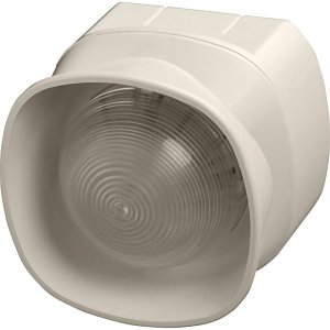 Apollo 55000-294APO XP95 Series Isolating Open-Area Multi-Tone Sounder Beacon 100dB A, Indoor Use, Red Flash and White Body