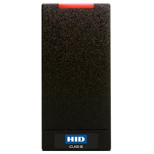 HID 900NWNNEKE0533 R10 iCLASS SE Smart Card Reader, Sio, Seos, Black