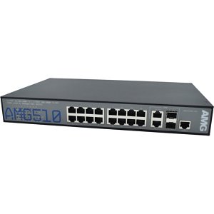 AMG AMG510-16GAT-2C-P290 Switch Managed 16port 10-100-1000tx POE