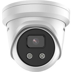 Hikvision DS-2CD2386G2-I Pro Series, AcuSense IP67 4K IR 30M IP Turret Camera, 2.8mm Fixed Lens, Grey