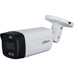 Dahua HAC-ME1809TH-A-PV Active Deterrence, HDCVI IP67 4K 3.6mm Fixed Lens, IR 40M HDoC Bullet Camera, White