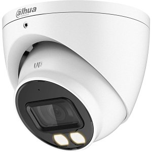 Dahua HAC-HDW1509T-A-LED Lite Series, HDCVI IP67 5MP 3.6mm Fixed Lens, IR 40M HDoC Turret Camera, White