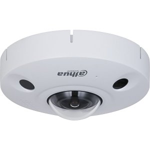 Dahua IPC-EBW81242-AS-S2 WizMind, IP67 12MP 1.85mm Fixed Lens, IR 10M IP Fisheye Camera, White