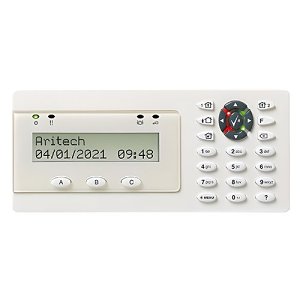 Aritech ATS1136 Keypad LCD Landscape with mifare Reader