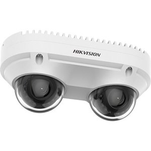 Hikvision DS-2CD6D82G0-IHS Panoramic Series 4K IP67 IR Dual-Directional IP PanoVu Camera, 2.8mm Fixed Lens, White