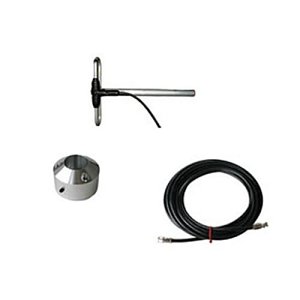 Scope FDKIT10 Half Wave Folded Dipole Aerial for external use with wall mounting bracket and 10m RG213 Cable