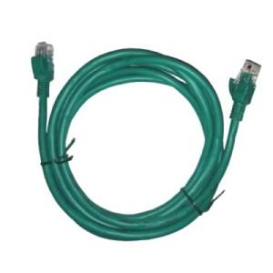 W Box WBXC6EGN0.5MP5 CAT6e Patch Cable, RJ45, 0.5m, Green, 5-Pack