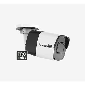 Paxton 010-158 Pro Series, Ultra Low Light IP67 4K 2.8mm Fixed Lens, IR 40M IP Bullet Camera, White