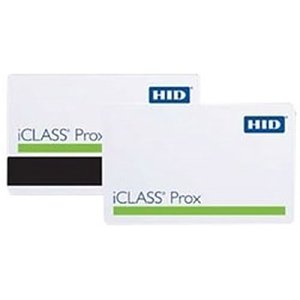 HID 2122BGGMNN iCLASS + Prox 16K/16 Card, 125 kHz Programmed with HID Prox or Indala, iCLASS Programmed with Access Control Application, Glossy, iCLASS Sequential Matching, No Slot, 125kHz NoNumbering