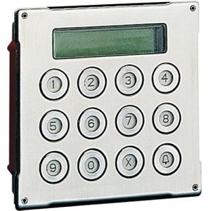 Comelit PAC 3070S Vandalcom Series, 12-Button Keypad Digital Call Module, Stainless Steel