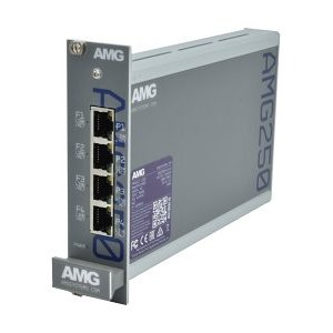 AXIS T8607 Media Converter Switch, 24VDC, Shelf or DIN-Rail Mount