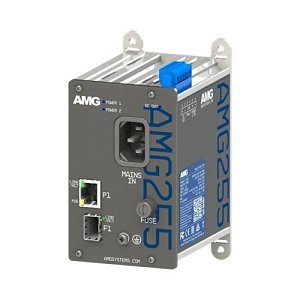 AMG 255-1G-1S AMG255 Series, Industrial Multirate Media Converter, 1 x 10-100-1000Base-TX RJ45 Port, 85-264V AC