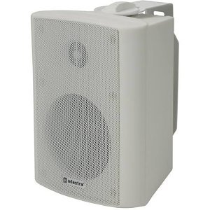 avsl BP4V-W Adastra BPV Series, 4" Background Speaker 70W 100V, Weatherproof, White