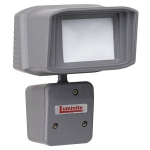 Luminite GX200-40 Wired 12V PIR Detector for Lighting Control and CCTV, 40m Narrow Range, IP65