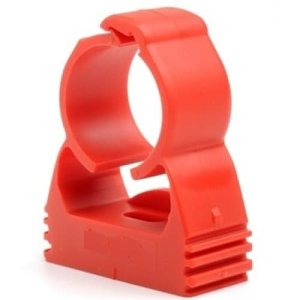 Xtralis REDCLIP-50 VESDA Series Aspirating Equipment Accessory, Pipe Clip, 50-Pack, Red