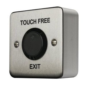 Videx SP80NT/S Infrared Touch Free Exit Button, Surface Mount