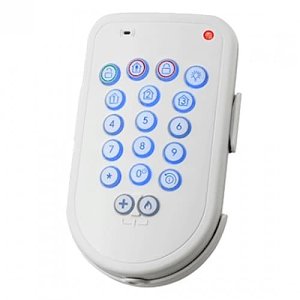 Visonic KP-241 PG2 PowerG Two-Way Wireless Portable Keypad, Power-Master Tactile with Tag Option