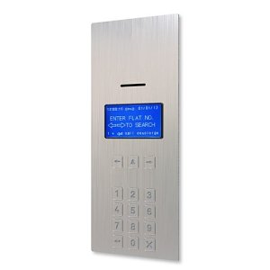 Videx 4212R Vandal Resistant Digital Call Panel for VX2200 Digital System with Repertory Name Facility