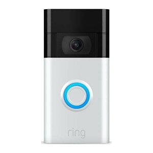 Ring Video Doorbell, 2nd Generation, Satin Nickel (8VRDP7-0EU0)