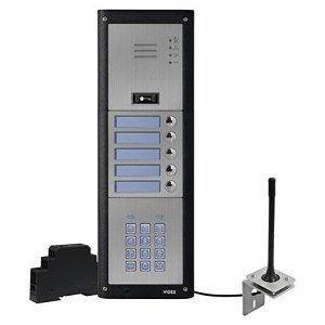 Videx GSM4KCR-5S/4G 4000 Series 5-Button 4G GSM Audio Kit and Keypad, Surface Mount