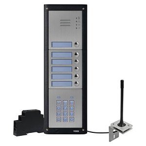 Videx GSM4KCR-6S/4G 4000 Series 6-Button 4G GSM Audio Kit and Keypad, Surface Mount