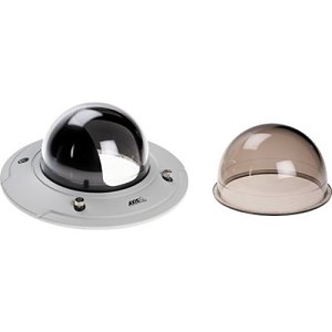 AXIS 5700-921 Dome Cover Kit for FP3365-VE/P3367-VE/P3384-VE, Includes (1) Pre-Mounted Clear Dome in a White Cover, (1) Smoked Dome