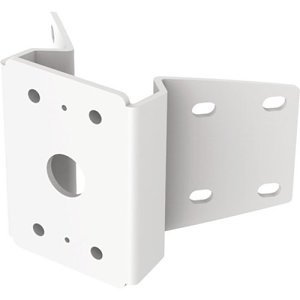 AXIS T94R01B Indoor/Outdoor Corner Bracket for Cameras, Corrosion Resistant, Powder-Coated Aluminum