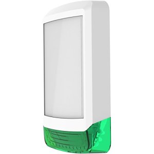 Texecom WDA-0007 Odyssey X1 Series, Sounder Cover, Indoor use Compatible with Odyssey X1 Sounder, White and Green