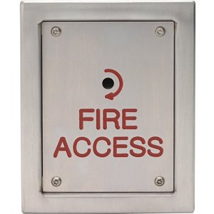 3E 3E0691-1 Fireman Switch, Surface Mount, Stainless Steel