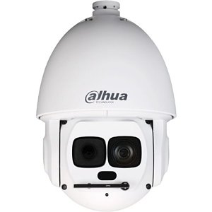 Dahua SD6AL445XA-HNR-IR Wizmind Series, Starlight IP67 4MP 3.95–177.7mm Lens, 45x Optical Zoom IP PTZ Camera, White