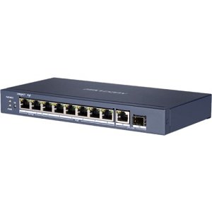 Hikvision DS-3E0510HP-E Pro Series 8-Port Unmanaged PoE Switch, 6 Ч Gigabit PoE RJ45, 90W