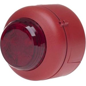 Cranford Controls VXB-1-SB-RB/RL VXB LED Beacon 24V DC Shallow Base, Red Body and Lens