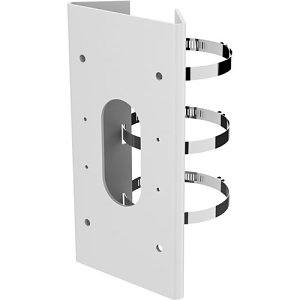 Hikvision DS-1475ZJ-Y Pole Mounting Bracket, Load Capacity 10kg, White