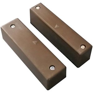 Knight Fire D70B 6-Terminal Single Reed Surface Mount Contact with Tamper, Large, Brown