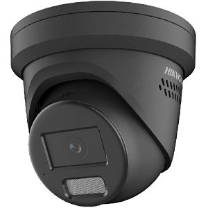 Hikvision DS-2CD2347G2 Pro Series ColorVu IP67 4MP IP Turret Camera, 2.8mm Fixed Lens, Black