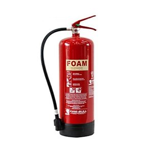 Bull FOEX6 Foam Fire Extinguisher, 6ltr, Red