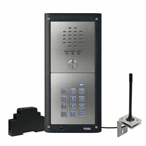 Videx GSMVRKC-1/4G 4G Audio Intercom Kit with Code Lock and 1 to 10 Buttons, Surface Mount