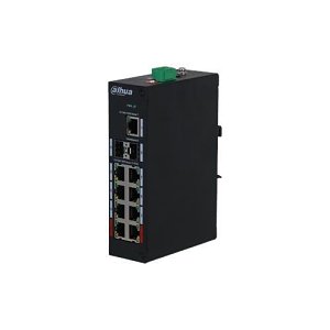 Dahua PFS3211-8GT-120 Desktop , 11-Port Unmanaged PoE Hardened Switch, 8 Ч RJ45 10-100-1000M, 120W