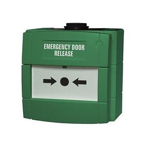 KAC W4A-G000SG-STCK-12 Weather Proof Emergency Door Release, Green